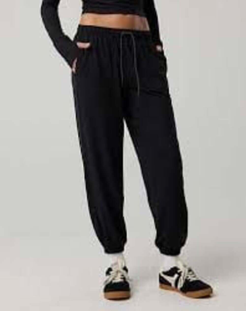 OFFLINE by Aerie Weekend Away Classic Jogger Pants Black XXL
